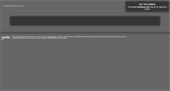 Desktop Screenshot of kidsdeals.com